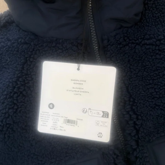 Alo Sherpa Edge Bomber Jacket - Picture 5 of 6